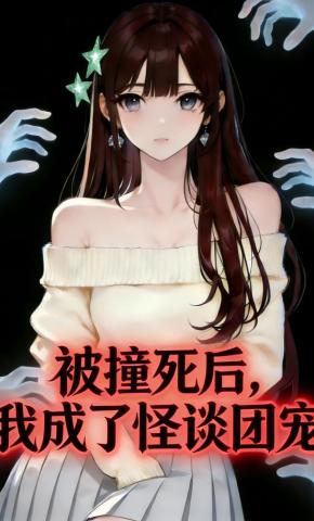 短剧《被撞死后，我成了怪谈团宠》海报