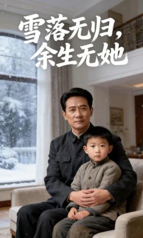 短剧《雪落无归，余生无她》海报