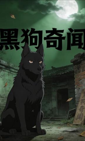 短剧《黑狗奇闻》海报