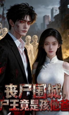 短剧《丧尸围城，尸王竟是孩他爸》海报