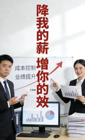 短剧《降我的薪增你的效》海报