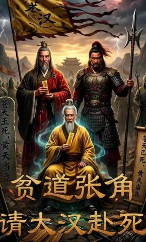 短剧《贫道张角，请大汉赴死》海报