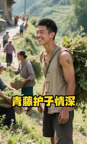 短剧《青藤护子情深》海报