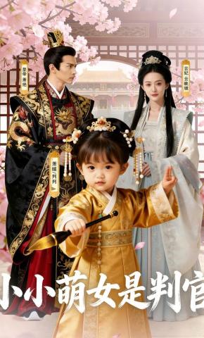 短剧《小小萌女是判官》海报