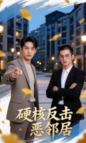 短剧《硬核反击恶邻居》海报