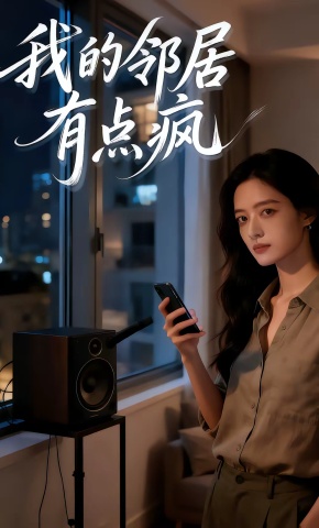 短剧《我的邻居有点疯》海报