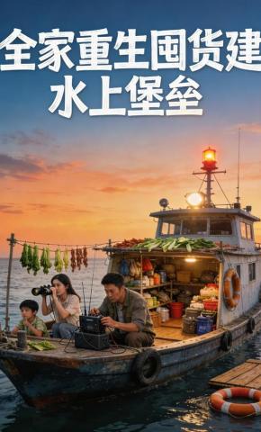 短剧《全家重生囤货建水上堡垒》海报