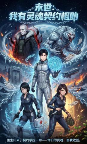 短剧《末世：我有灵魂契约相助》海报