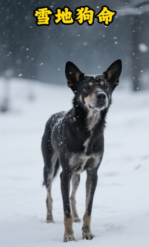 短剧《雪地狗命》海报