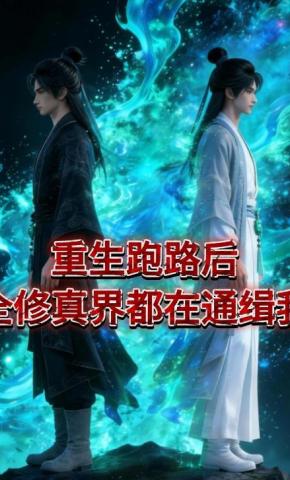 短剧《重生跑路后，全修真界都在通缉我》海报