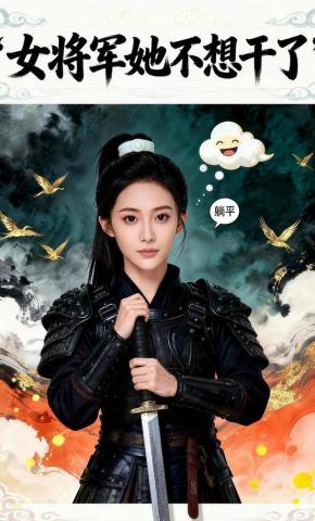 短剧《女将军她不想干了》海报