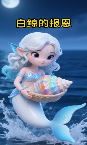 短剧《白鲸的报恩》海报