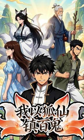 短剧《我以狐仙镇百鬼》海报