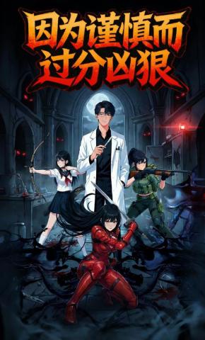 短剧《因为谨慎而过分凶狠》海报