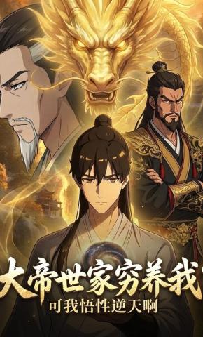 短剧《大帝世家穷养我？可我悟性逆天啊》海报