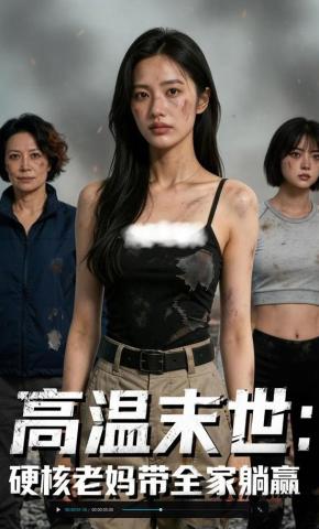 短剧《高温末世：硬核老妈带全家躺赢》海报