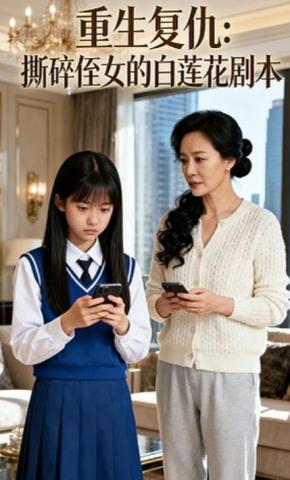 短剧《重生复仇：撕碎侄女的白莲花剧本》海报