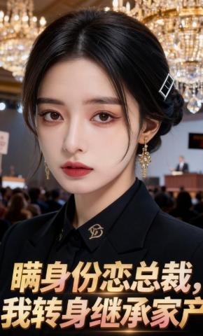 短剧《瞒身份恋总裁，我转身继承家产》海报