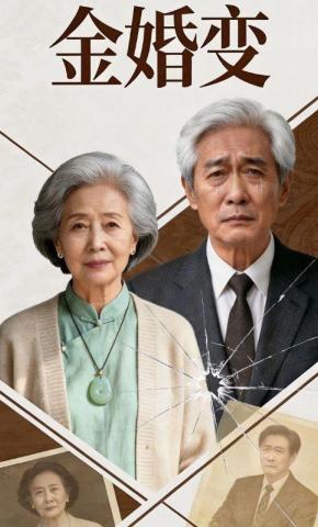 短剧《金婚变》海报