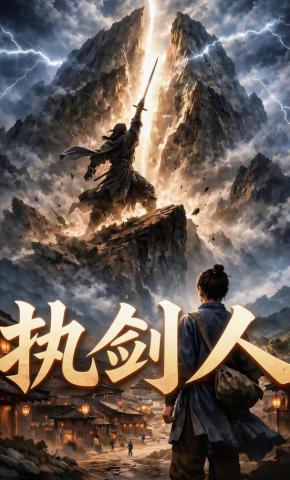 短剧《执剑人》海报