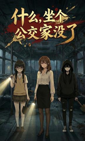 短剧《什么，坐个公交家没了》海报