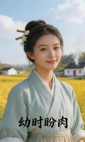 短剧《幼时盼肉》海报