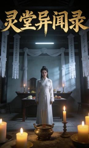 短剧《灵堂异闻录》海报