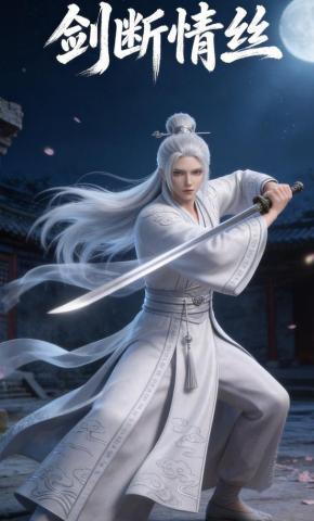短剧《剑断情丝》海报