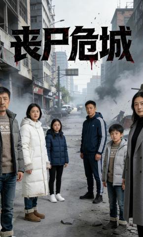 短剧《丧尸危城》海报