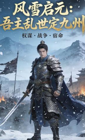 短剧《风雪启元：吾主乱世定九州》海报