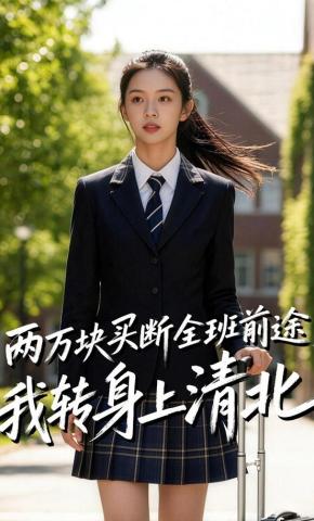 短剧《两万块买断全班前途，我转身上清北》海报