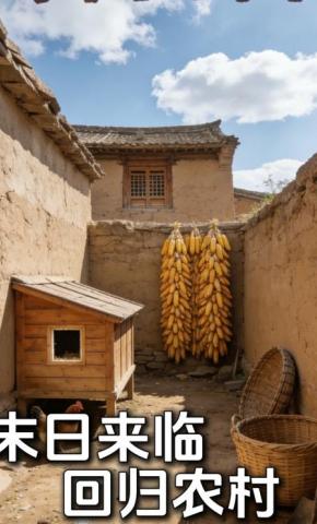 短剧《末日来临：回归农村》海报