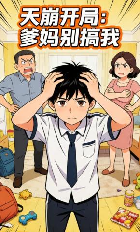 短剧《天崩开局：爹妈别搞我》海报