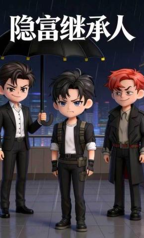 短剧《隐富继承人》海报