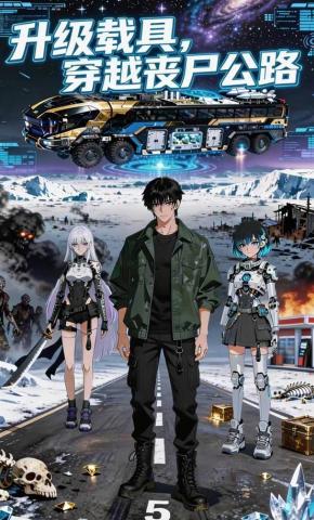 短剧《升级载具，穿越丧尸公路》海报