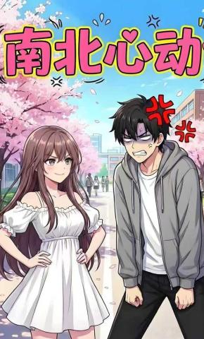 短剧《南北心动》海报