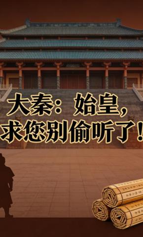 短剧《大秦：始皇，求您别偷听了》海报