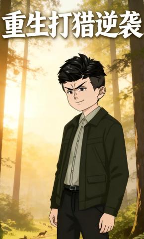 短剧《重生打猎逆袭》海报
