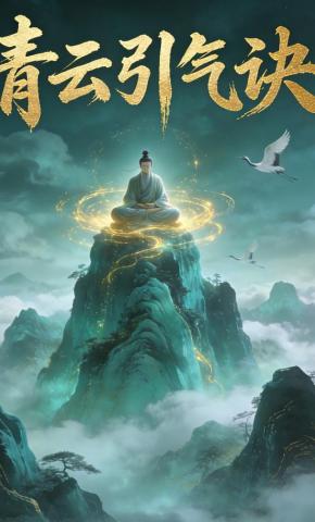 短剧《青云引气诀》海报