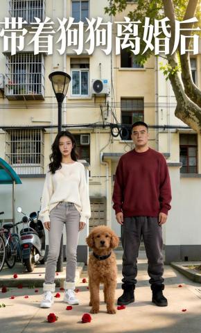 短剧《带着狗狗离婚后》海报