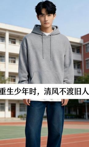 短剧《重生少年时，清风不渡旧人》海报