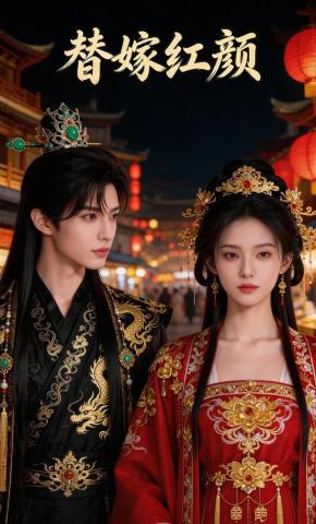 短剧《替嫁红颜》海报