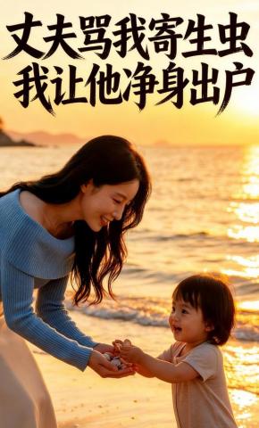 短剧《丈夫骂我寄生虫，我让他净身出户》海报