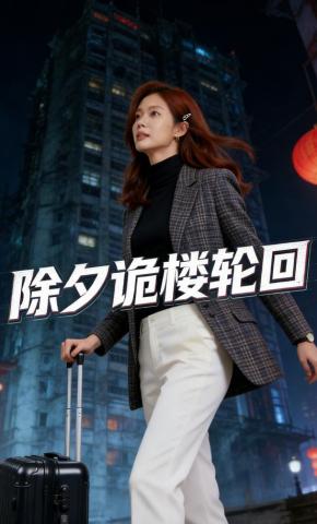 短剧《除夕诡楼轮回》海报