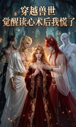 短剧《穿越兽世，觉醒读心术后我慌了》海报