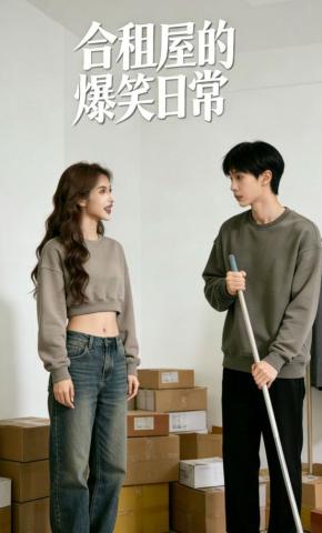 短剧《合租屋的爆笑日常》海报