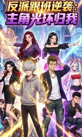 短剧《反派跟班逆袭：主角光环归我》海报