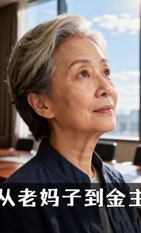 短剧《从老妈子到金主》海报