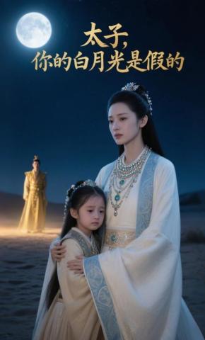 短剧《太子，你的白月光是假的》海报