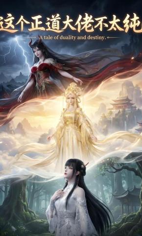 短剧《这个正道大佬不太纯》海报